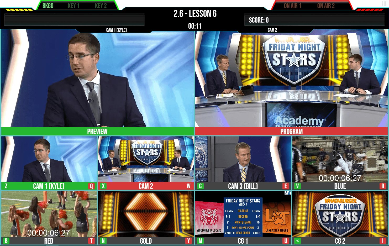 Teacher portal preview